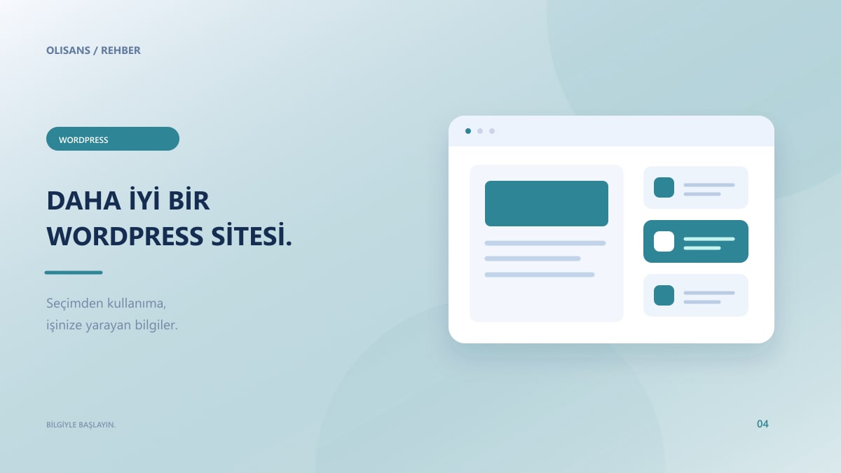 Bir web sayfasına eklenen modüler eklenti kartları