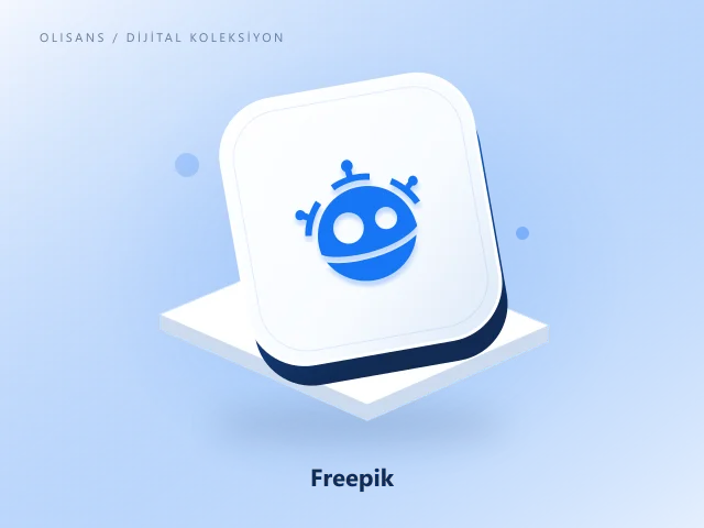 Freepik - 1 Aylık (Günlük 20 İndirme)