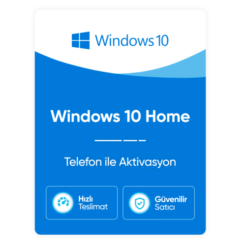 Microsoft Windows 10 Home – Telefon Aktivasyon