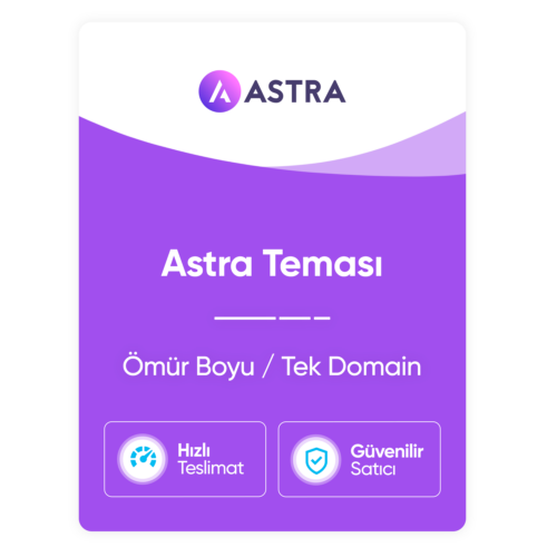 Astra Wp Teması