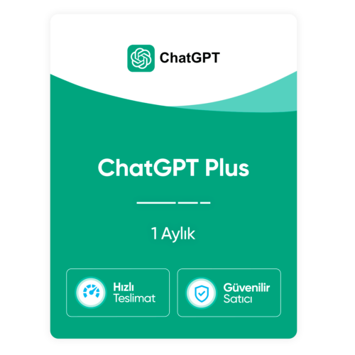 ChatGPT Plus – 1 Aylık