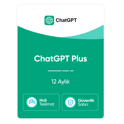 ChatGPT Plus – 12 Aylık