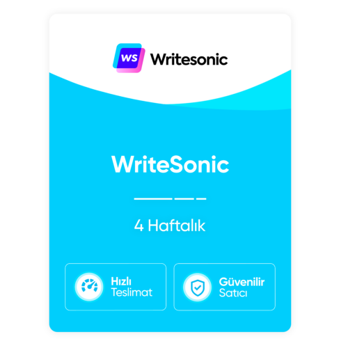 WriteSonic – 4 Haftalık