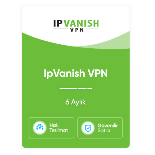 IpVanish VPN – 6 Aylık