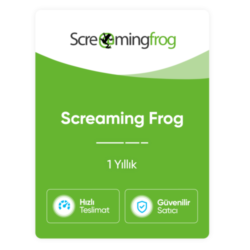 Screaming Frog – 1 Yıllık
