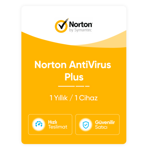 Norton AntiVirus Plus – 1 Yıllık