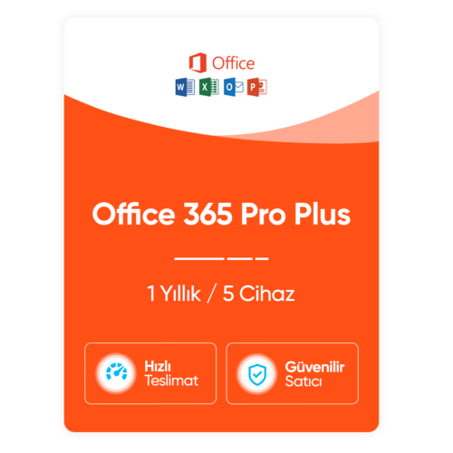 Microsoft Office 365 Türkçe Pro Plus – İsme Özel
