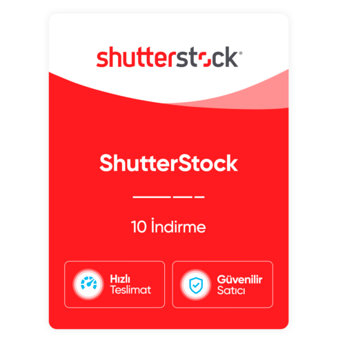 ShutterStock 10 Adet İndirme