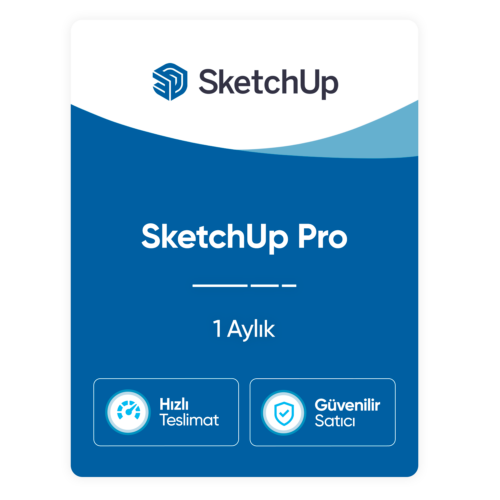 SketchUp Pro – 1 Aylık